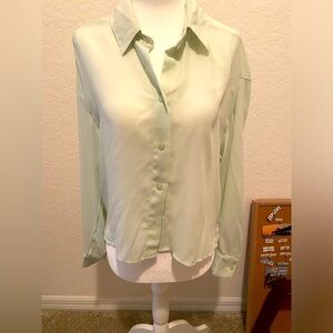 Abercrombie Sheer Button Up